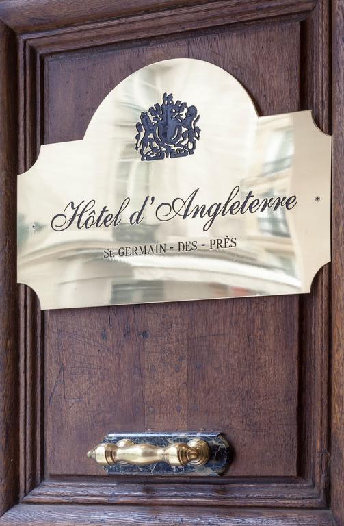 Hotel D'Angleterre Париж Экстерьер фото